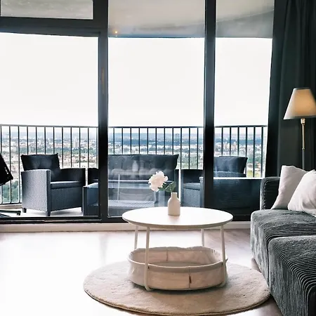 Neu Proud Skyline Im Augsburger Hotelturm 2 Balkone Апартаменты